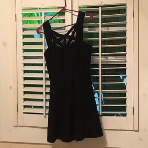 BCBG Fit and Flare Cocktail Dress
